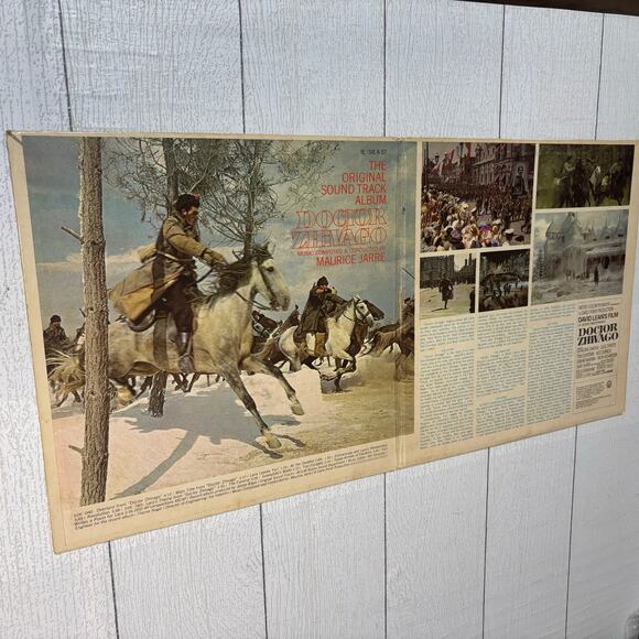 Vintage Doctor Zhivago Original Soundtrack Vinyl Album - Picture 4 of 8